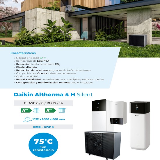 AEROTERMIA SKVX823AV DAIKIN ALTHERMA 4 BIBLOC INTEGRADO AEROTERMIA SKVX823AV DAIKIN ALTHERMA 4 BIBLOC INTEGRADO