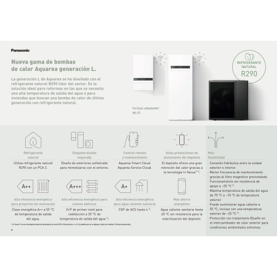 PANASONIC AQUAREA ALL IN ONE KIT-ADC07L3E5 GENERACION l PANASONIC AQUAREA ALL IN ONE KIT-ADC07L3E5 GENERACION l
